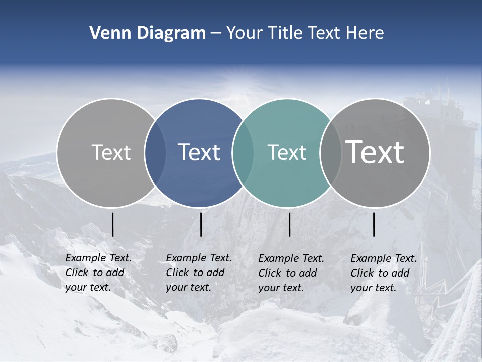 Scenery Summit Lomnicky PowerPoint Template