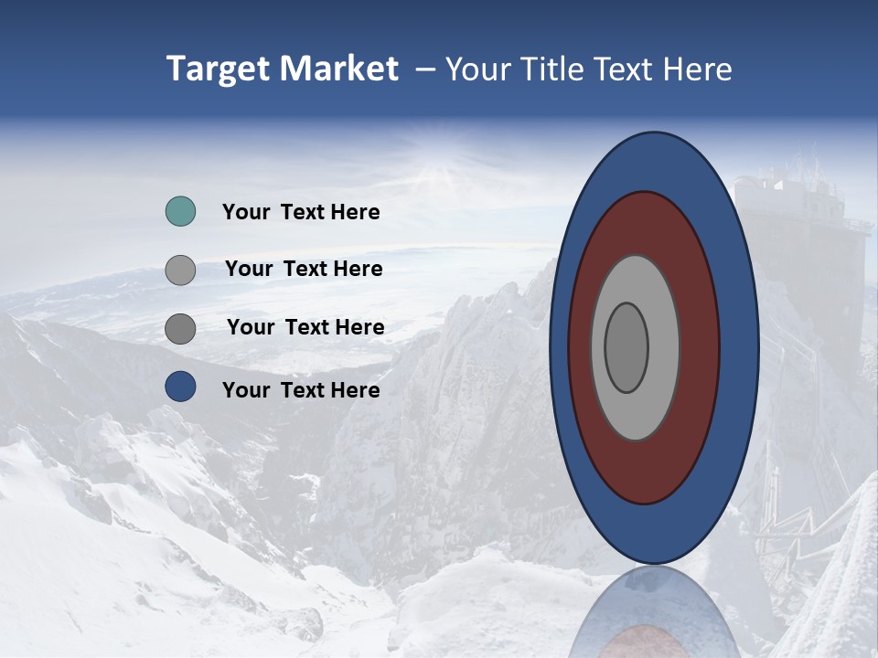 Scenery Summit Lomnicky PowerPoint Template