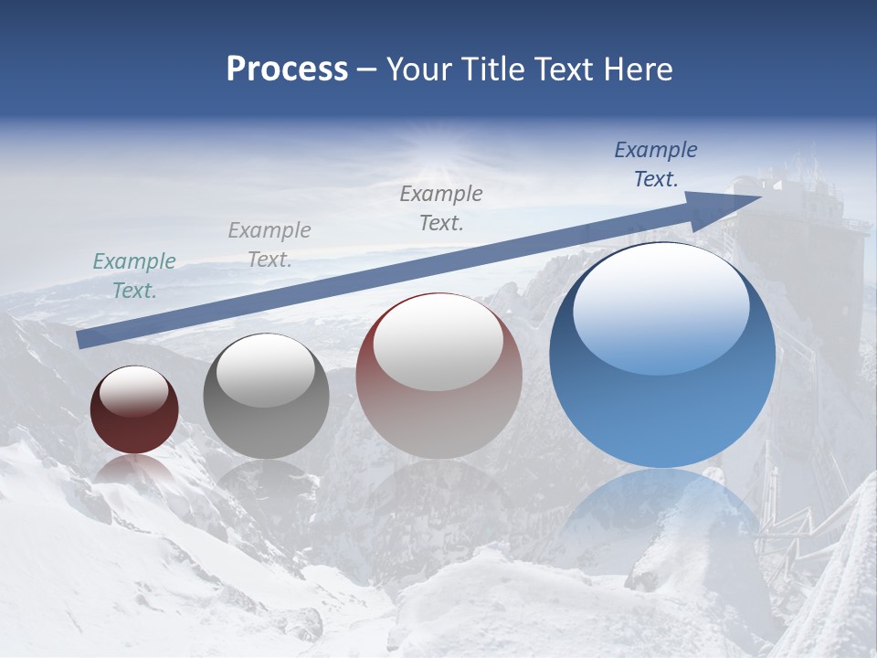 Scenery Summit Lomnicky PowerPoint Template