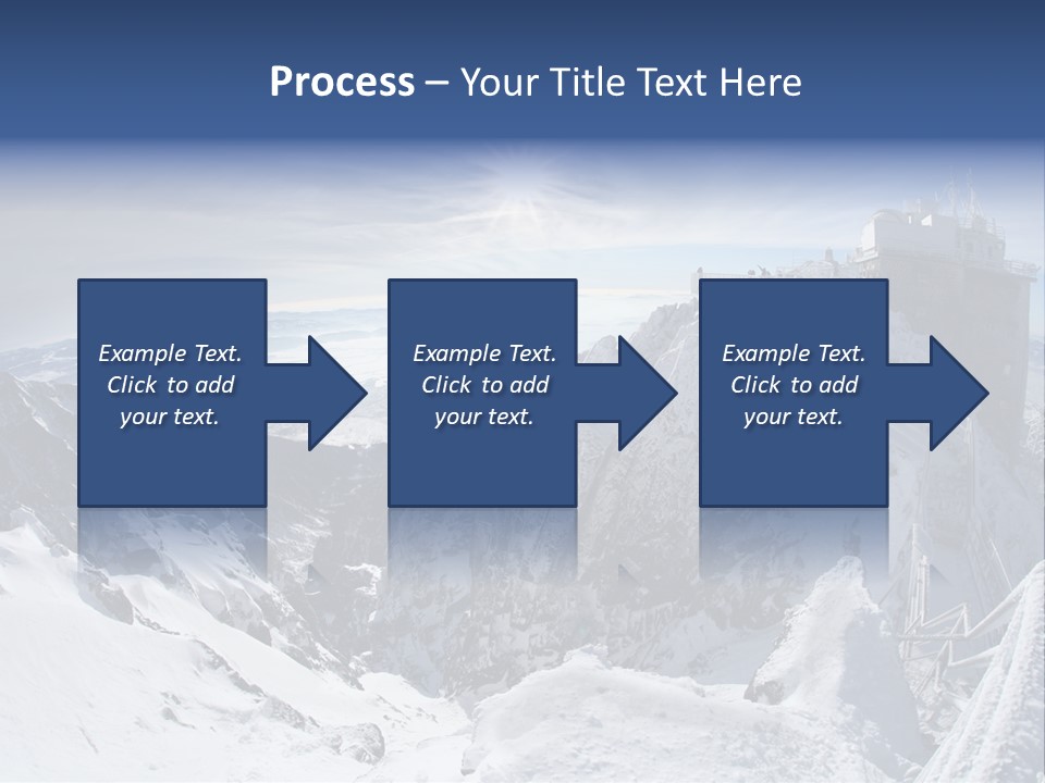 Scenery Summit Lomnicky PowerPoint Template