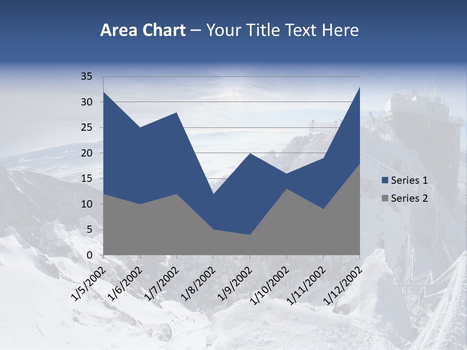 Scenery Summit Lomnicky PowerPoint Template