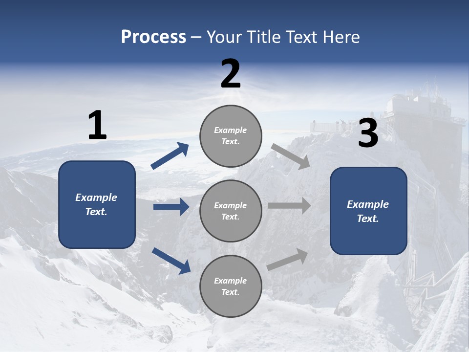 Scenery Summit Lomnicky PowerPoint Template