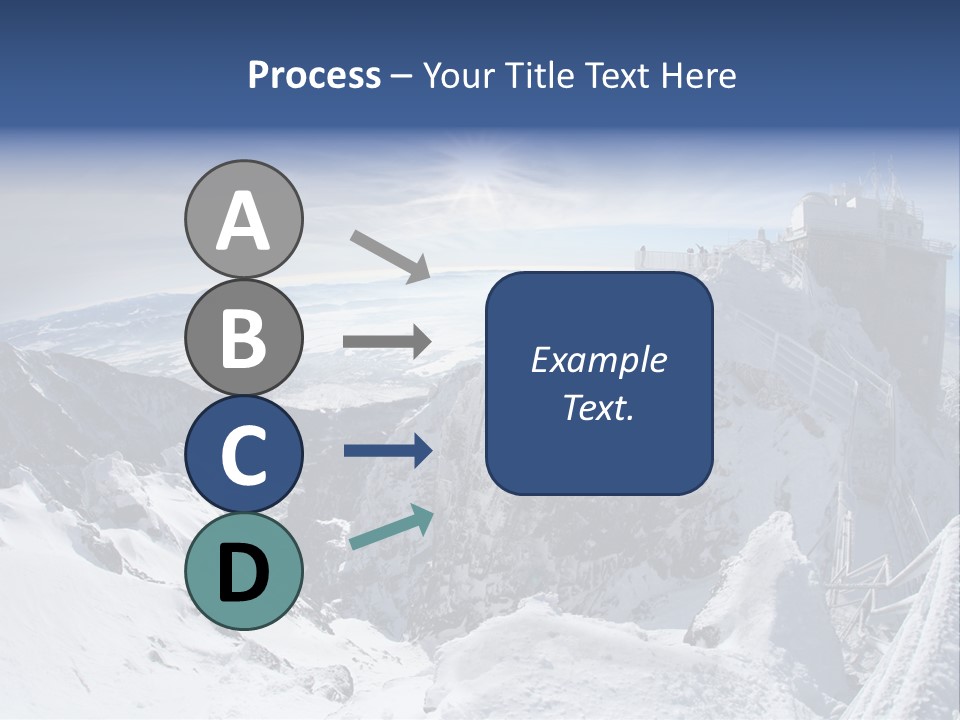 Scenery Summit Lomnicky PowerPoint Template