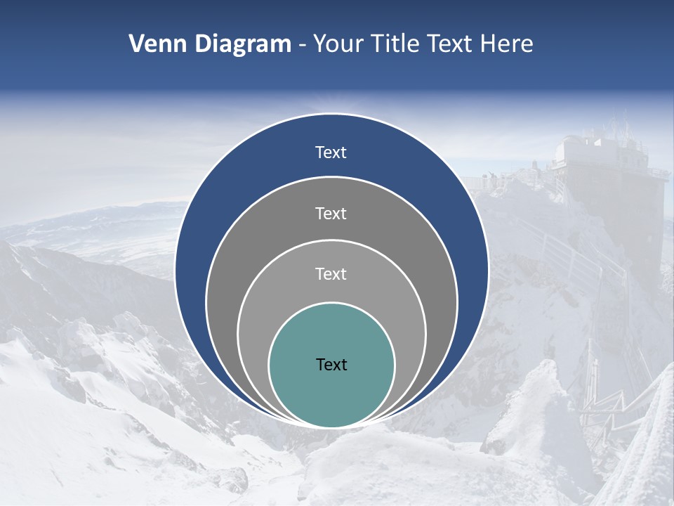Scenery Summit Lomnicky PowerPoint Template