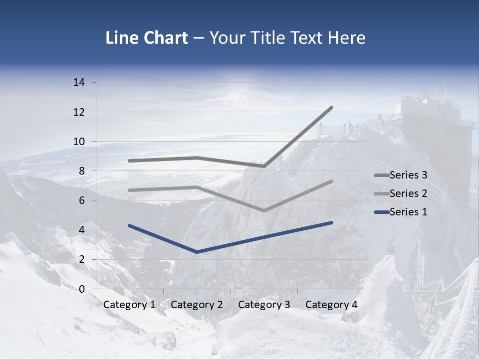 Scenery Summit Lomnicky PowerPoint Template