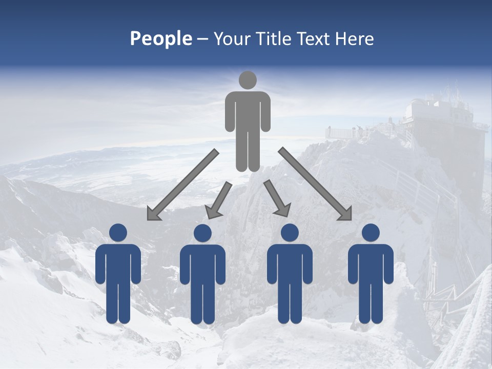 Scenery Summit Lomnicky PowerPoint Template