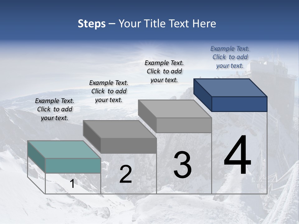 Scenery Summit Lomnicky PowerPoint Template
