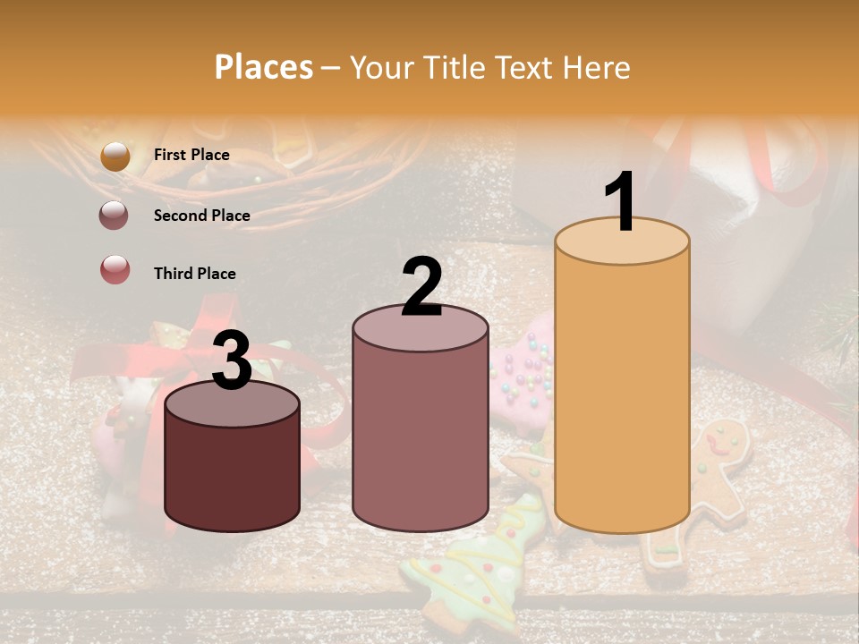 Decoration Dessert Ornate PowerPoint Template