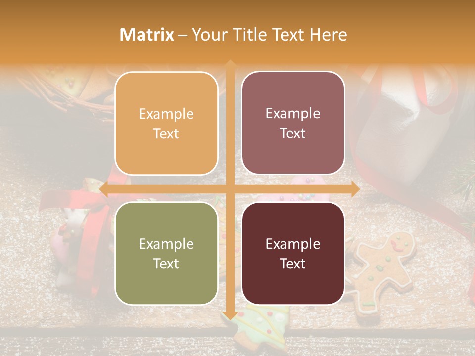 Decoration Dessert Ornate PowerPoint Template