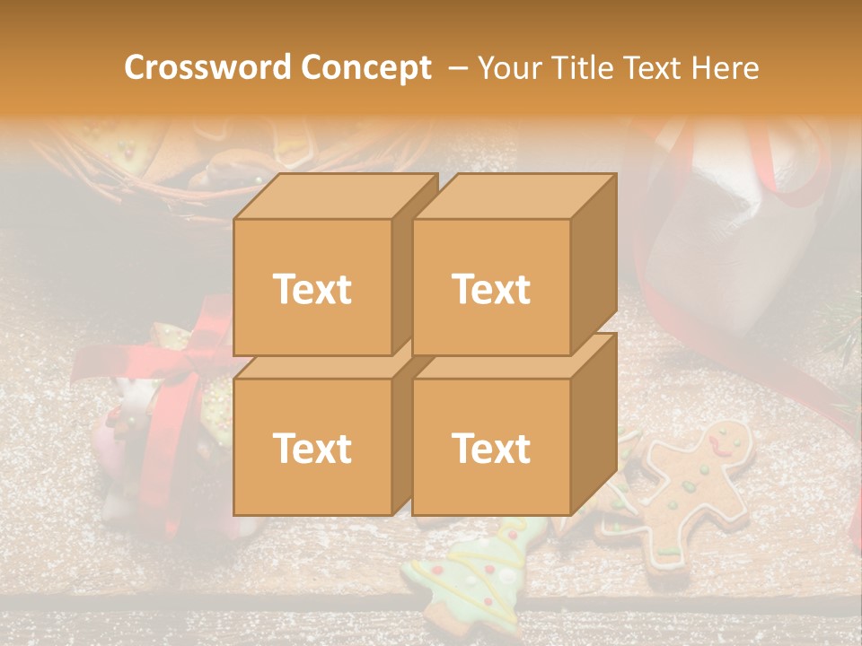 Decoration Dessert Ornate PowerPoint Template
