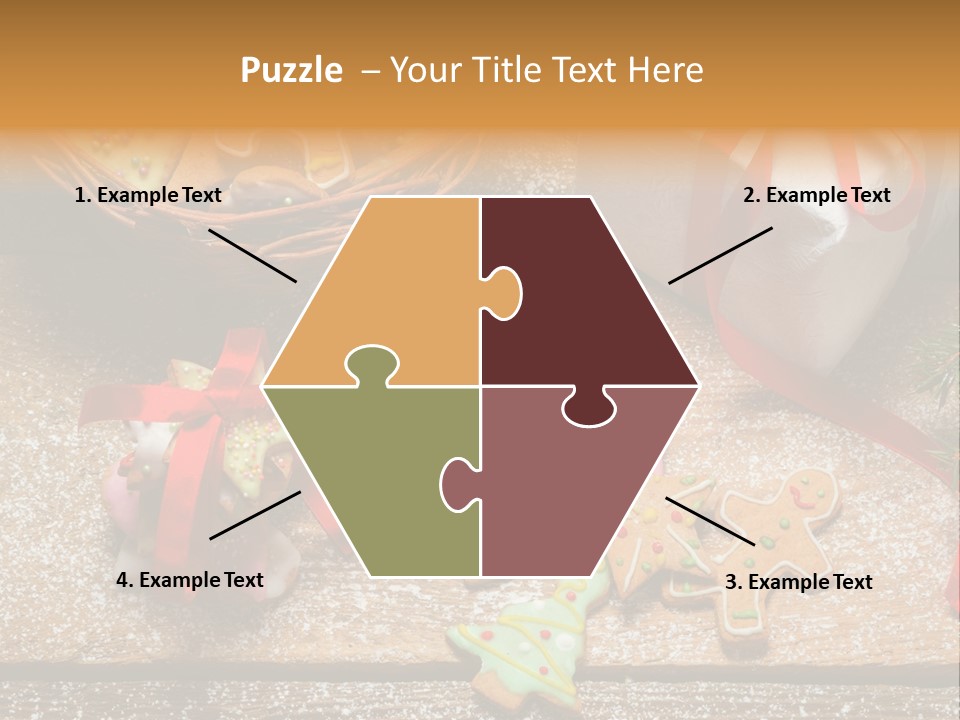 Decoration Dessert Ornate PowerPoint Template