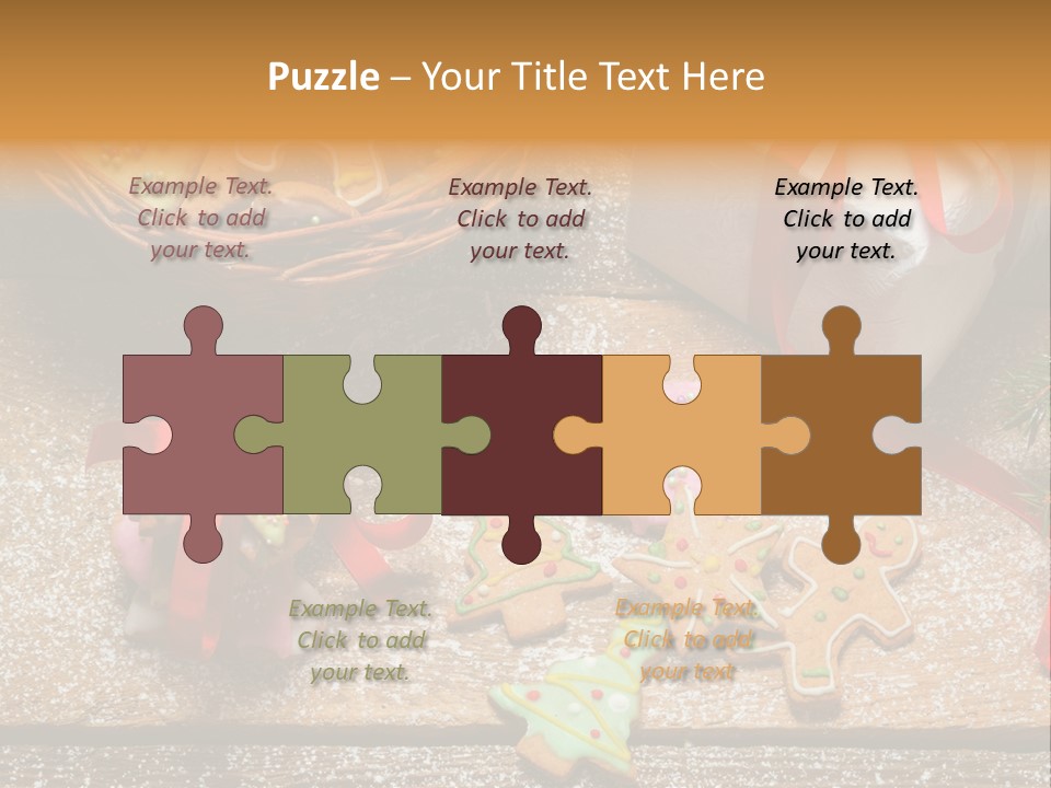 Decoration Dessert Ornate PowerPoint Template