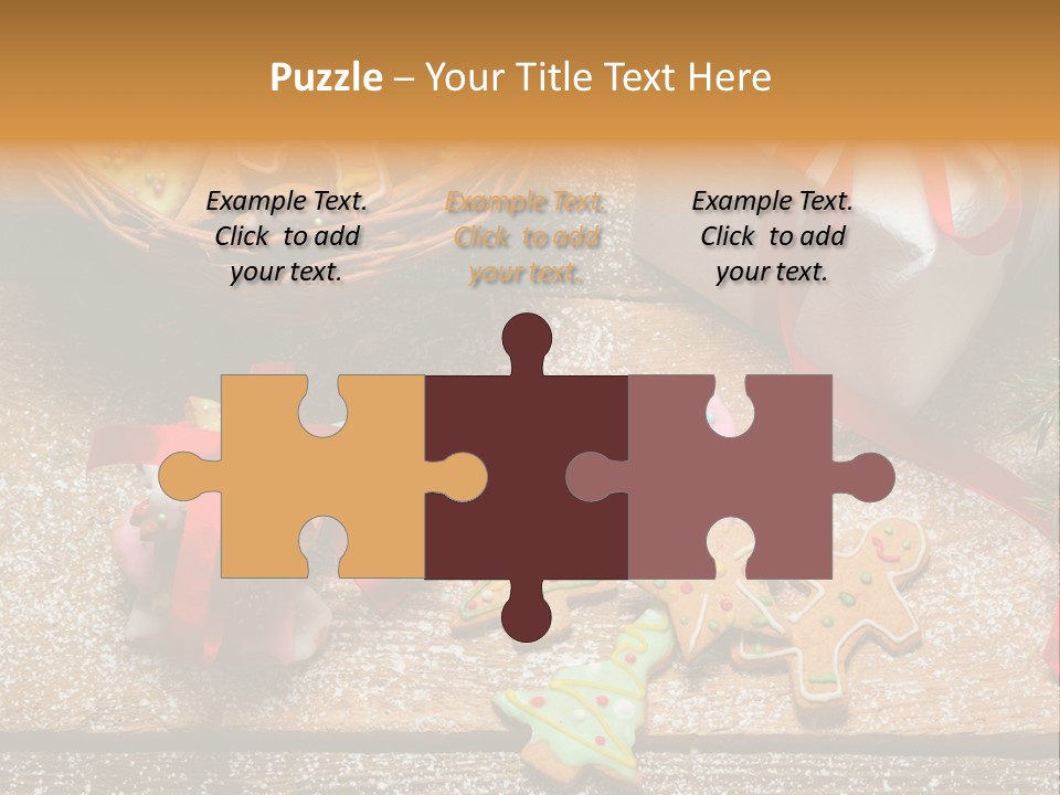 Decoration Dessert Ornate PowerPoint Template