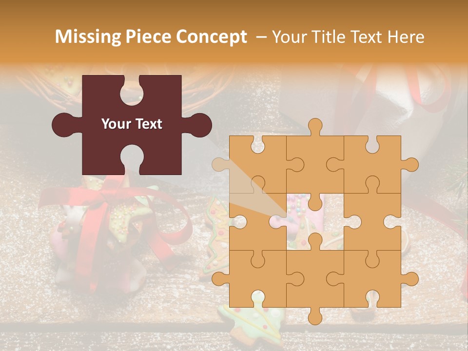 Decoration Dessert Ornate PowerPoint Template