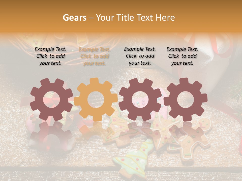 Decoration Dessert Ornate PowerPoint Template