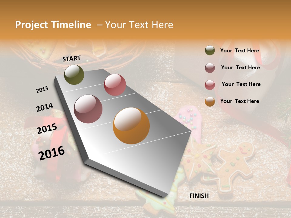 Decoration Dessert Ornate PowerPoint Template
