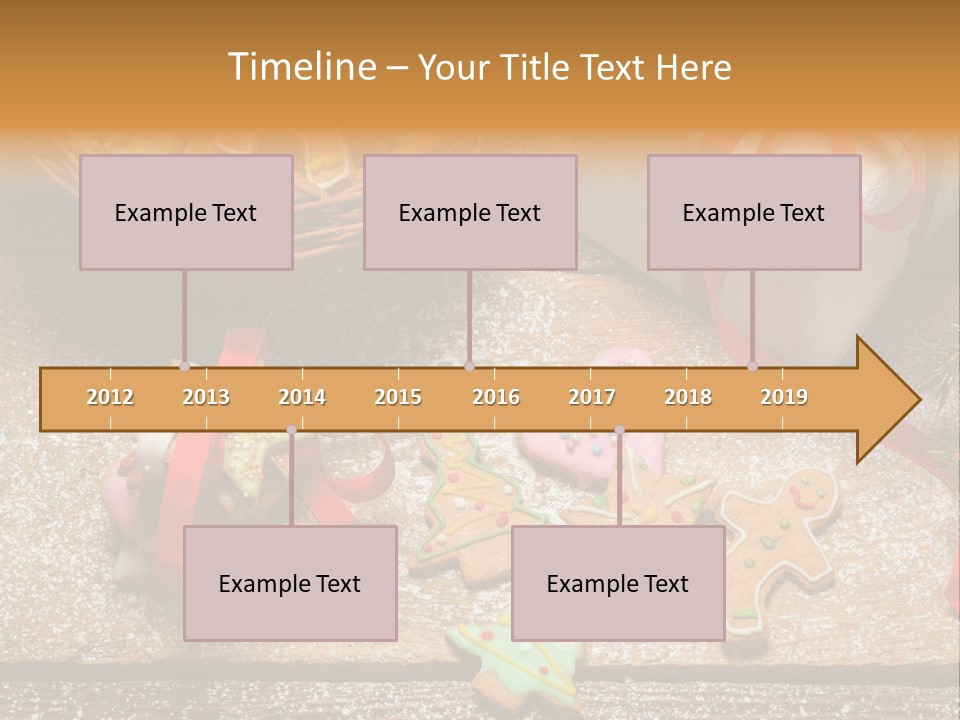 Decoration Dessert Ornate PowerPoint Template
