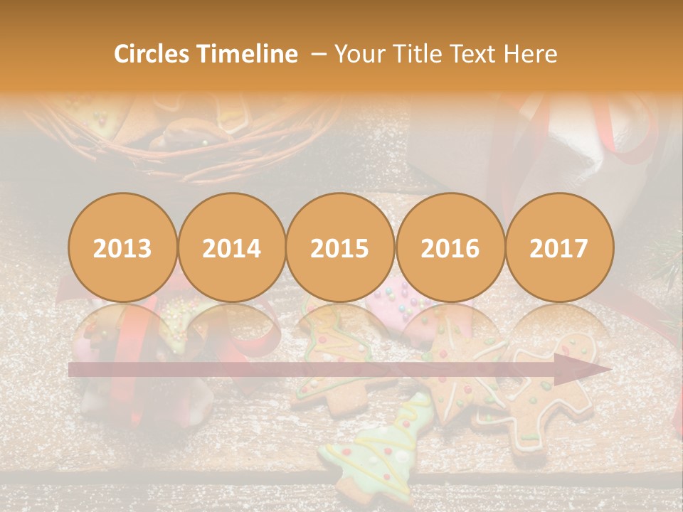 Decoration Dessert Ornate PowerPoint Template