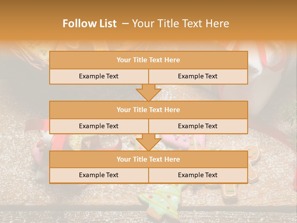 Decoration Dessert Ornate PowerPoint Template