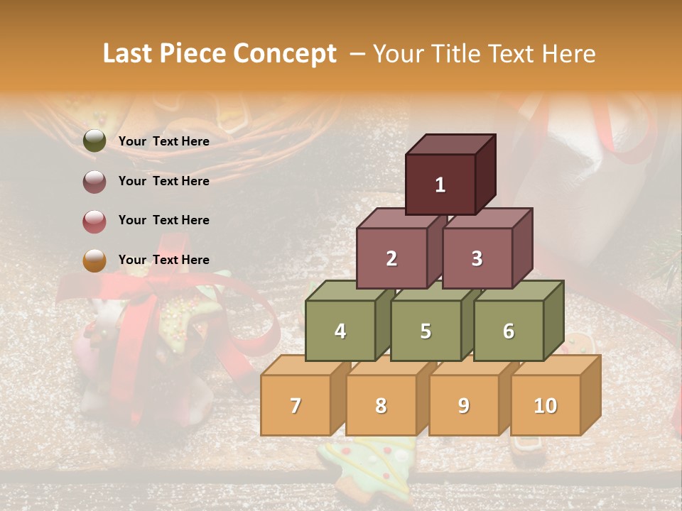 Decoration Dessert Ornate PowerPoint Template