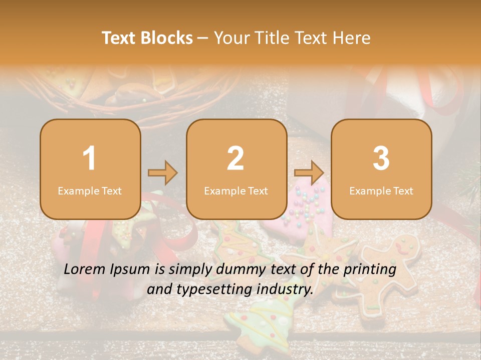 Decoration Dessert Ornate PowerPoint Template