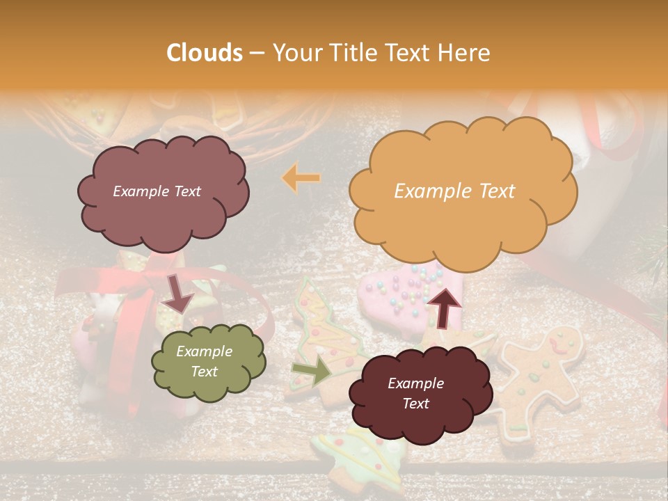 Decoration Dessert Ornate PowerPoint Template