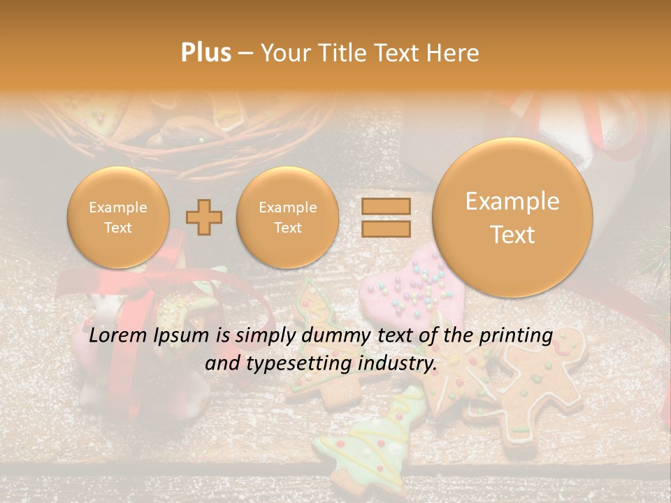 Decoration Dessert Ornate PowerPoint Template