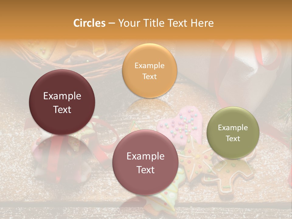 Decoration Dessert Ornate PowerPoint Template