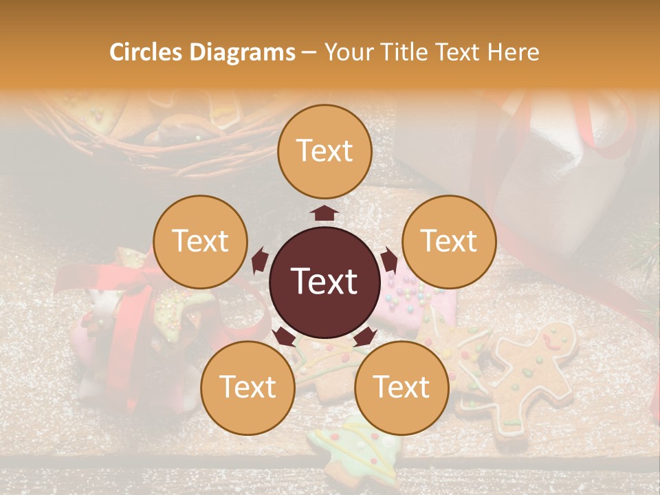 Decoration Dessert Ornate PowerPoint Template