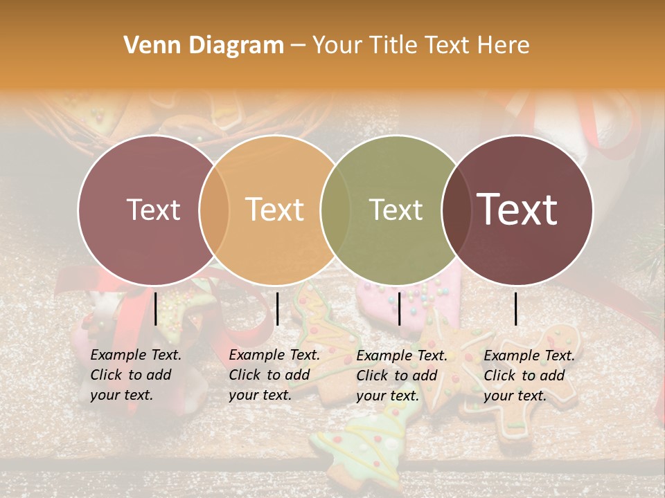 Decoration Dessert Ornate PowerPoint Template