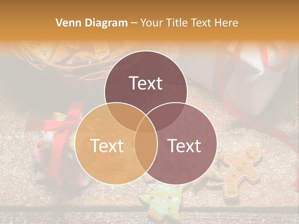 Decoration Dessert Ornate PowerPoint Template