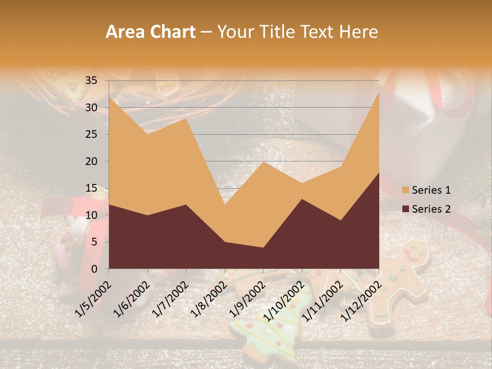 Decoration Dessert Ornate PowerPoint Template