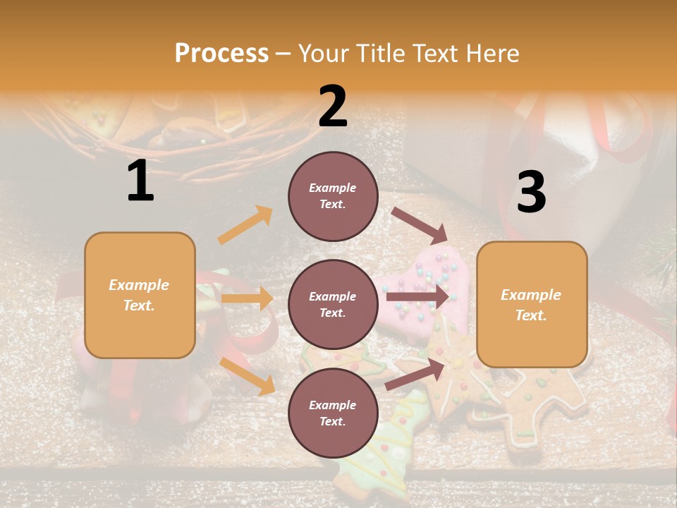 Decoration Dessert Ornate PowerPoint Template