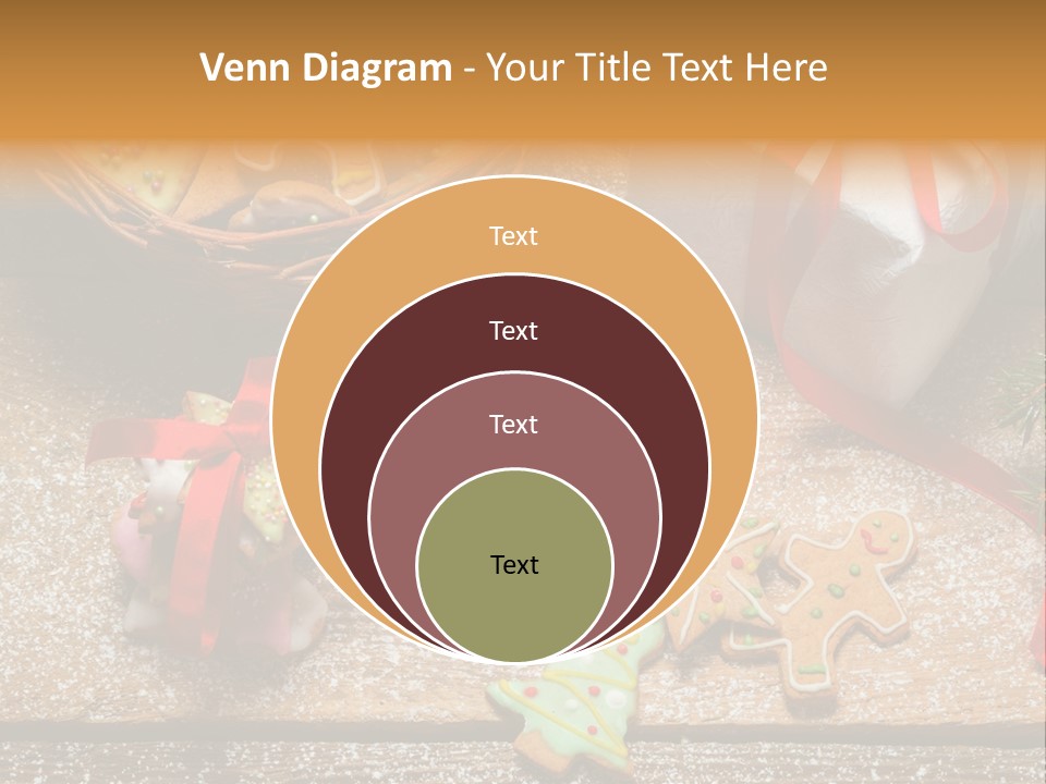 Decoration Dessert Ornate PowerPoint Template