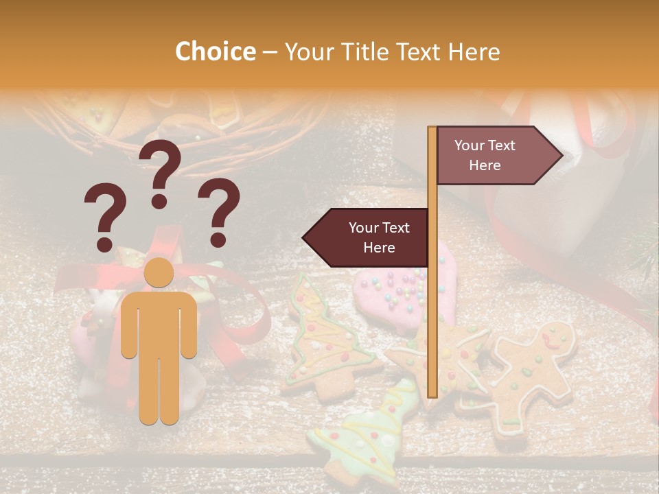 Decoration Dessert Ornate PowerPoint Template