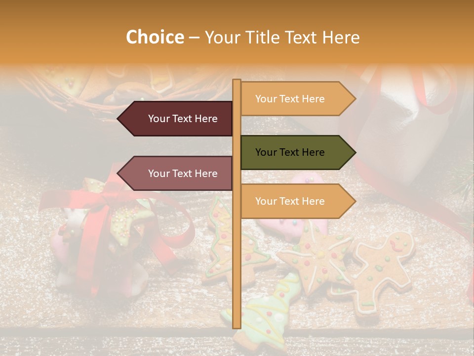 Decoration Dessert Ornate PowerPoint Template