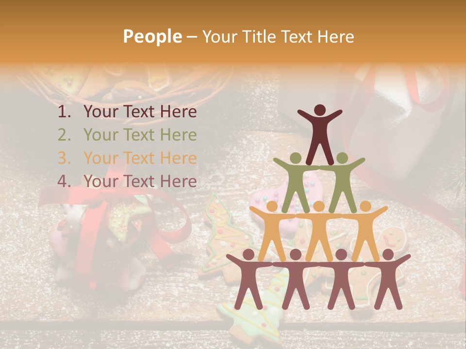 Decoration Dessert Ornate PowerPoint Template