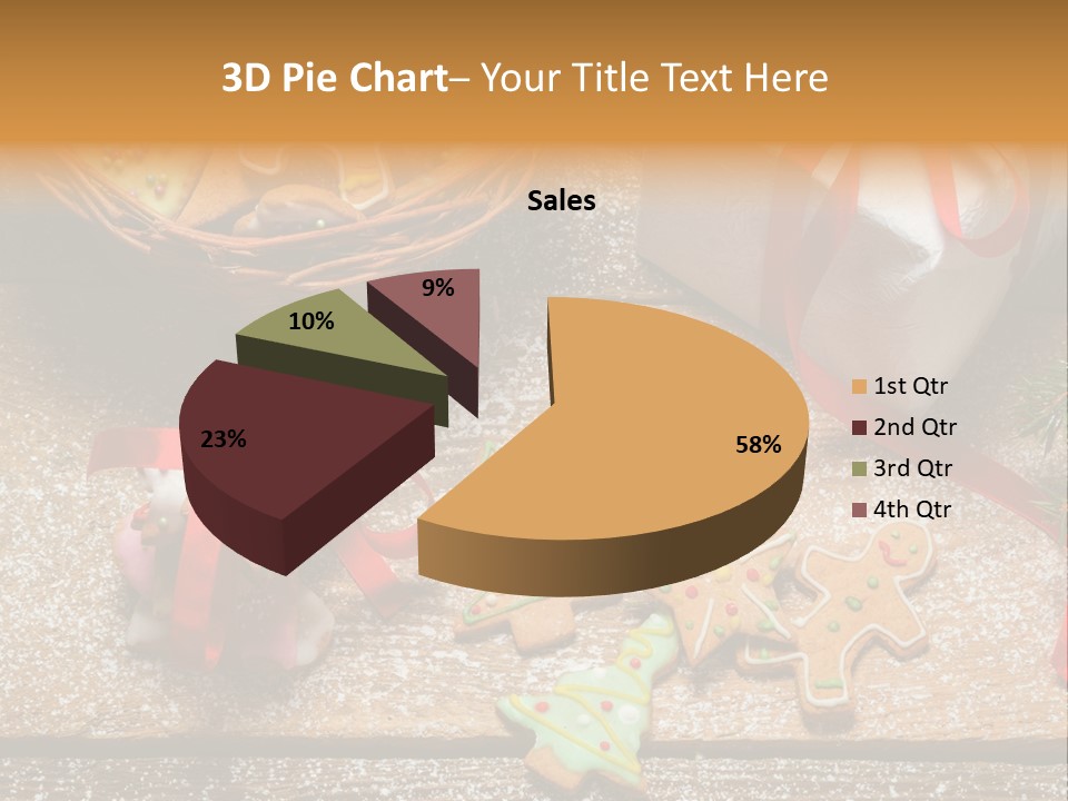 Decoration Dessert Ornate PowerPoint Template