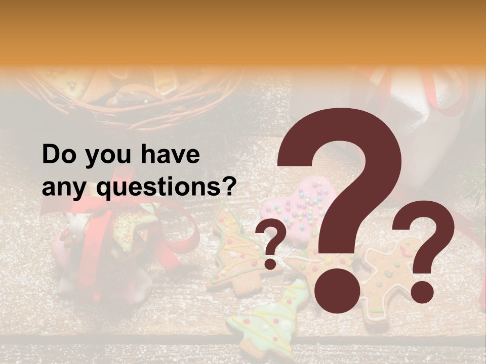 Decoration Dessert Ornate PowerPoint Template