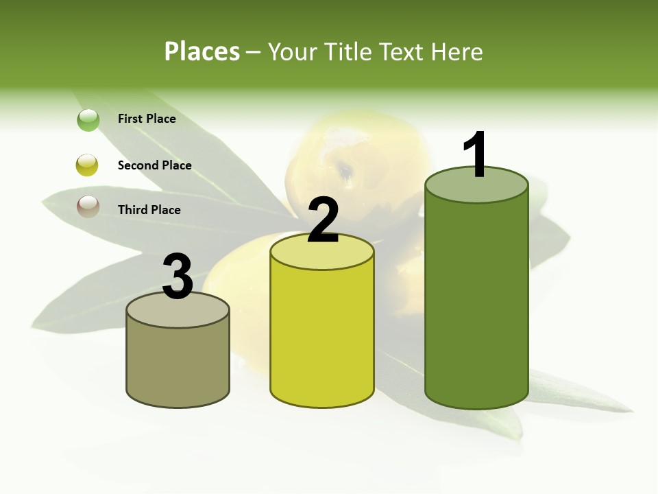 Bright Aceitunas Cooking PowerPoint Template