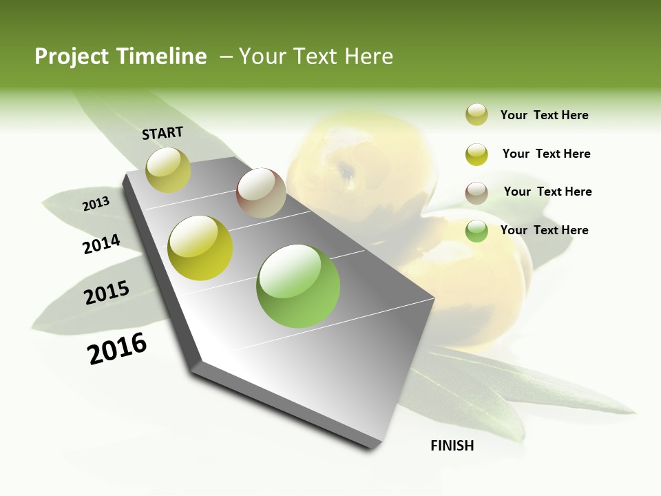 Bright Aceitunas Cooking PowerPoint Template
