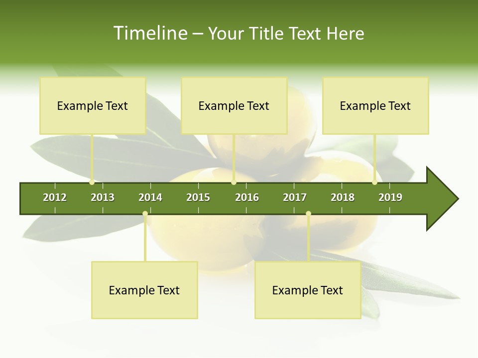 Bright Aceitunas Cooking PowerPoint Template