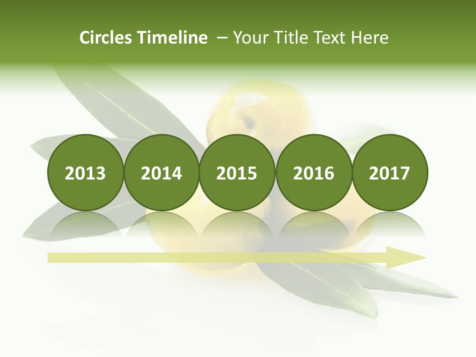 Bright Aceitunas Cooking PowerPoint Template