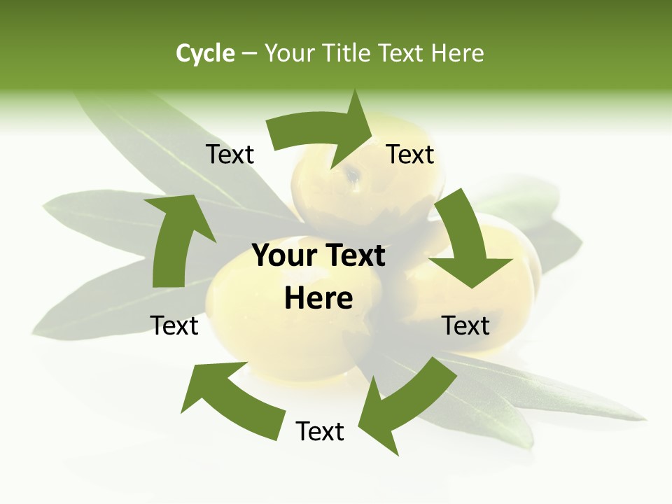 Bright Aceitunas Cooking PowerPoint Template