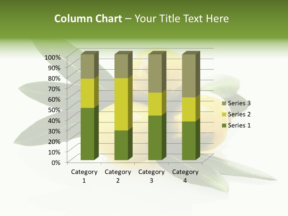 Bright Aceitunas Cooking PowerPoint Template