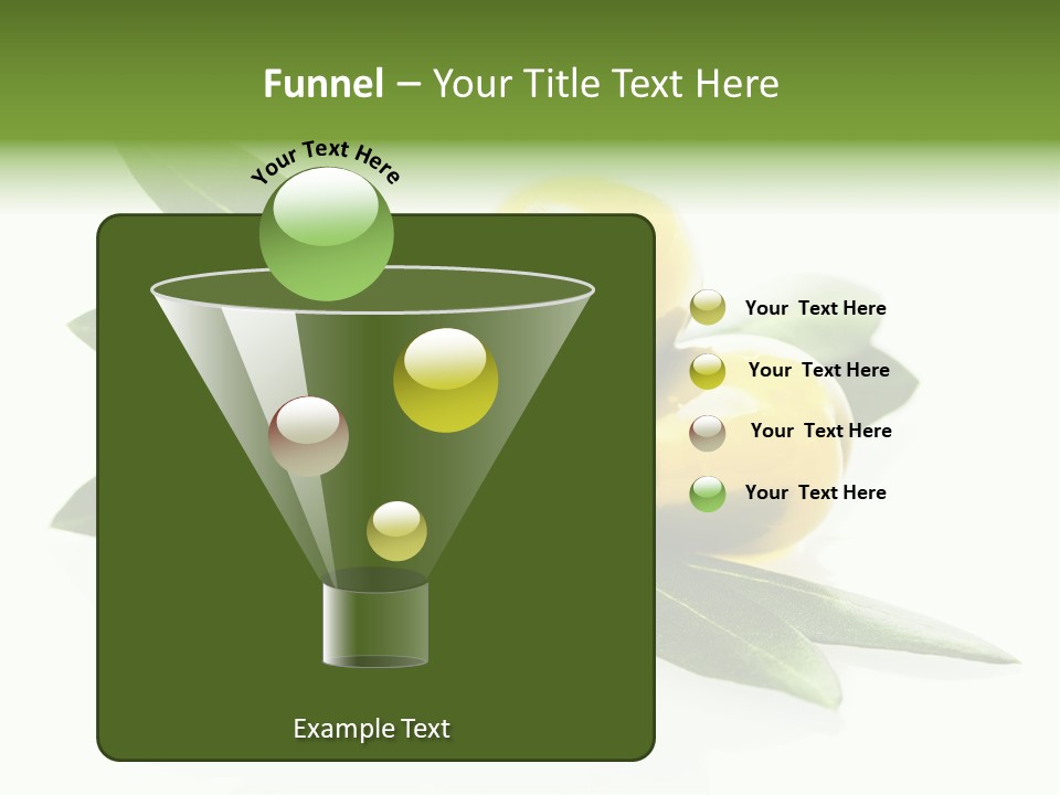 Bright Aceitunas Cooking PowerPoint Template