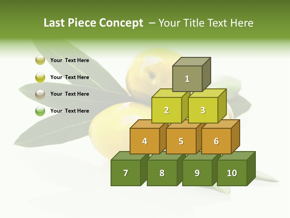 Bright Aceitunas Cooking PowerPoint Template