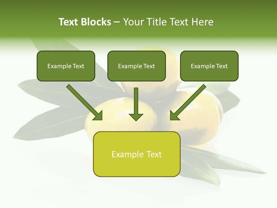Bright Aceitunas Cooking PowerPoint Template