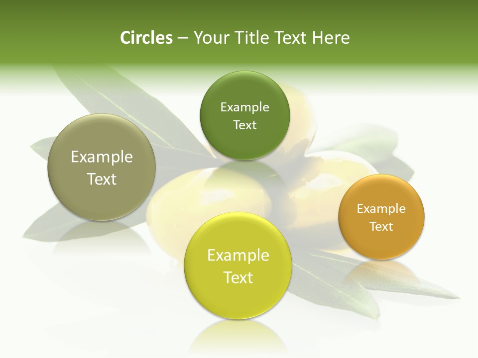 Bright Aceitunas Cooking PowerPoint Template