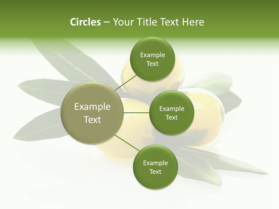 Bright Aceitunas Cooking PowerPoint Template